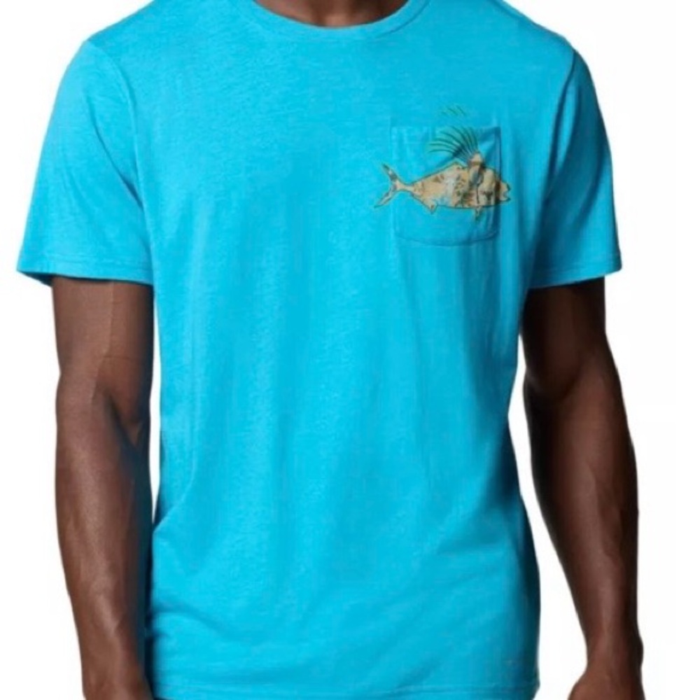 NWT Columbia Men's PFG Wild Cast Pocket T-Shirt